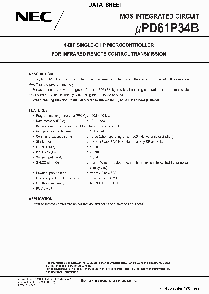 UPD61P34B_5516.PDF Datasheet