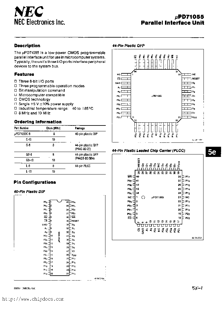 UPD71055_83222.PDF Datasheet