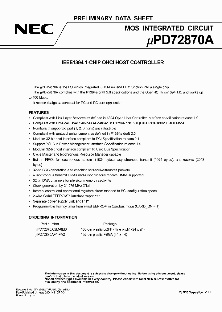 UPD72870A_149113.PDF Datasheet
