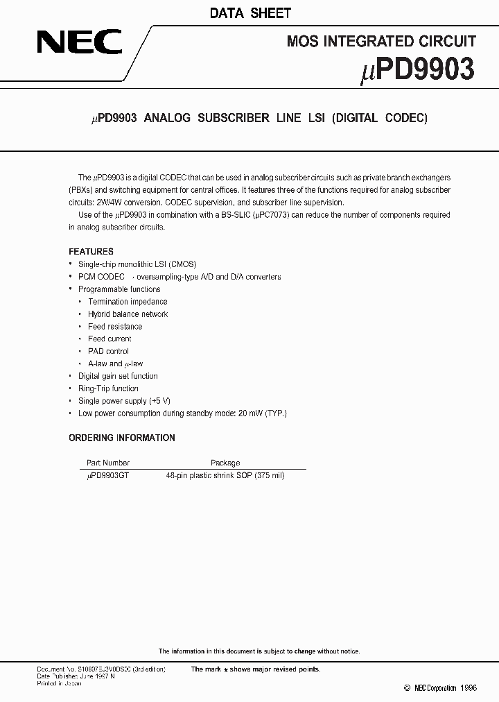 UPD9903_5711.PDF Datasheet