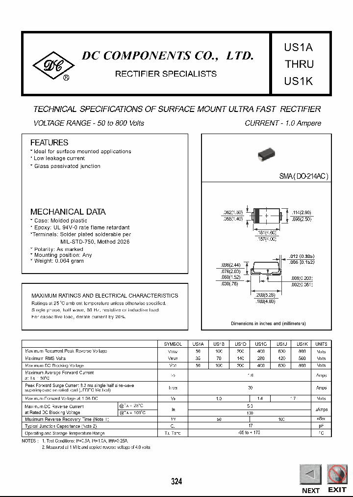 US1B_58846.PDF Datasheet