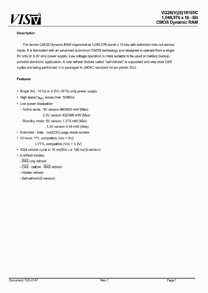 VG26S18165CJ-5_56558.PDF Datasheet