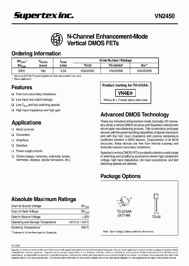 VN2450_54883.PDF Datasheet