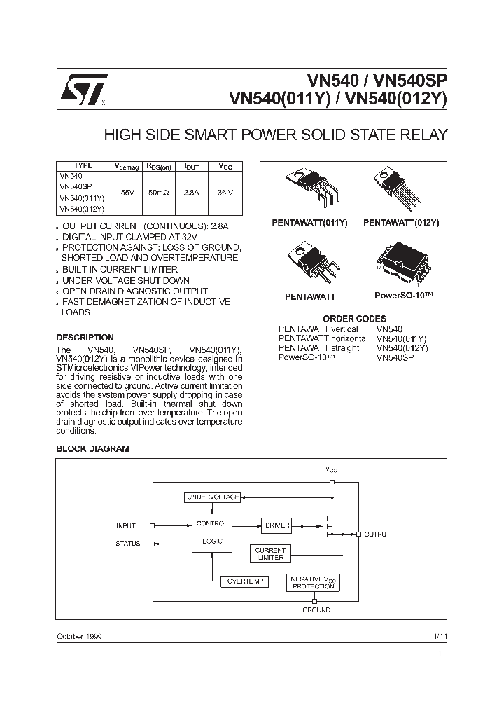 VN540_54924.PDF Datasheet