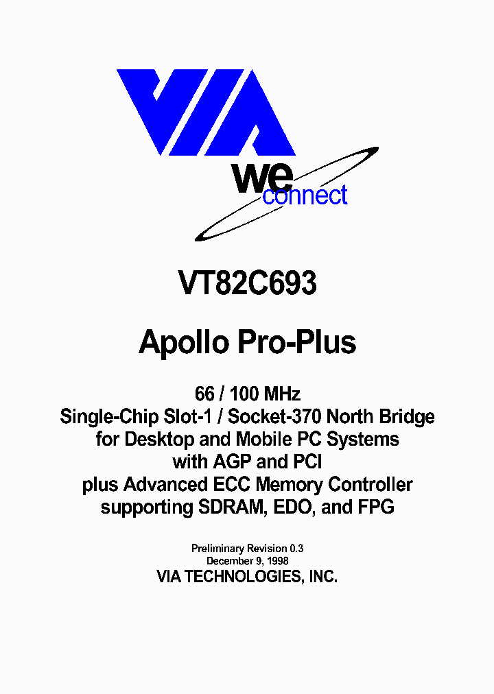 VT82C693_54255.PDF Datasheet