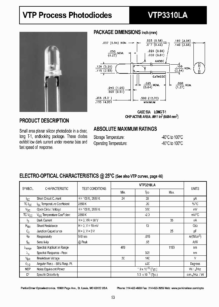 VTP3310LA_54286.PDF Datasheet
