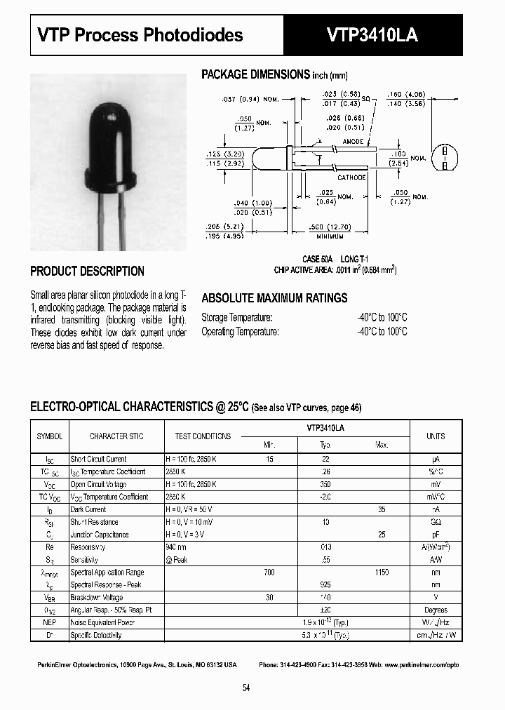 VTP3410LA_54287.PDF Datasheet