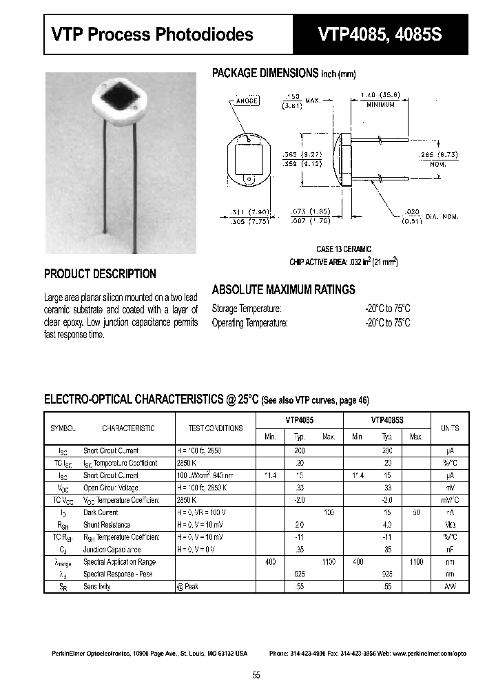 VTP4085_64996.PDF Datasheet