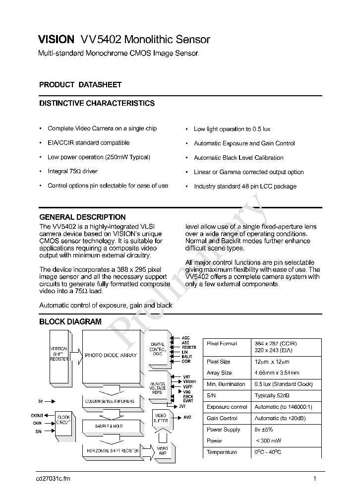 VV5402_54298.PDF Datasheet