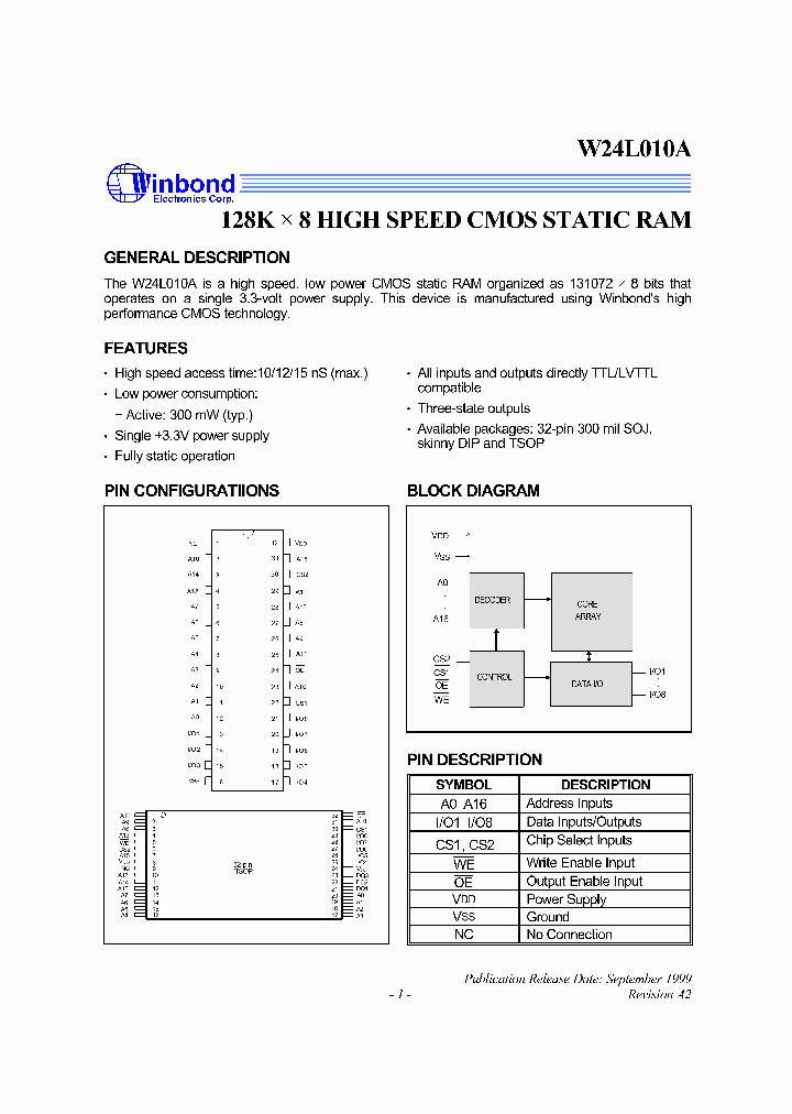 W24L010A_146608.PDF Datasheet