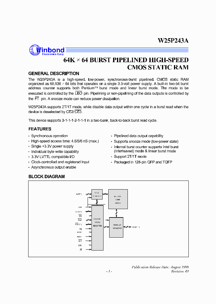 W25P243A_53332.PDF Datasheet