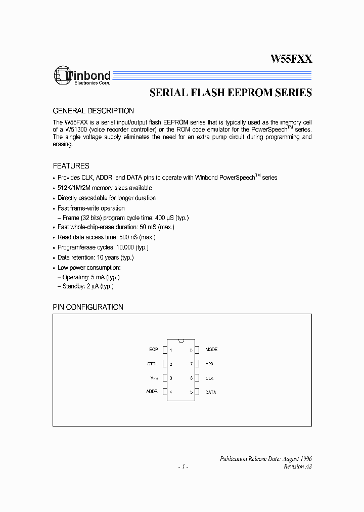 W55F05_53784.PDF Datasheet
