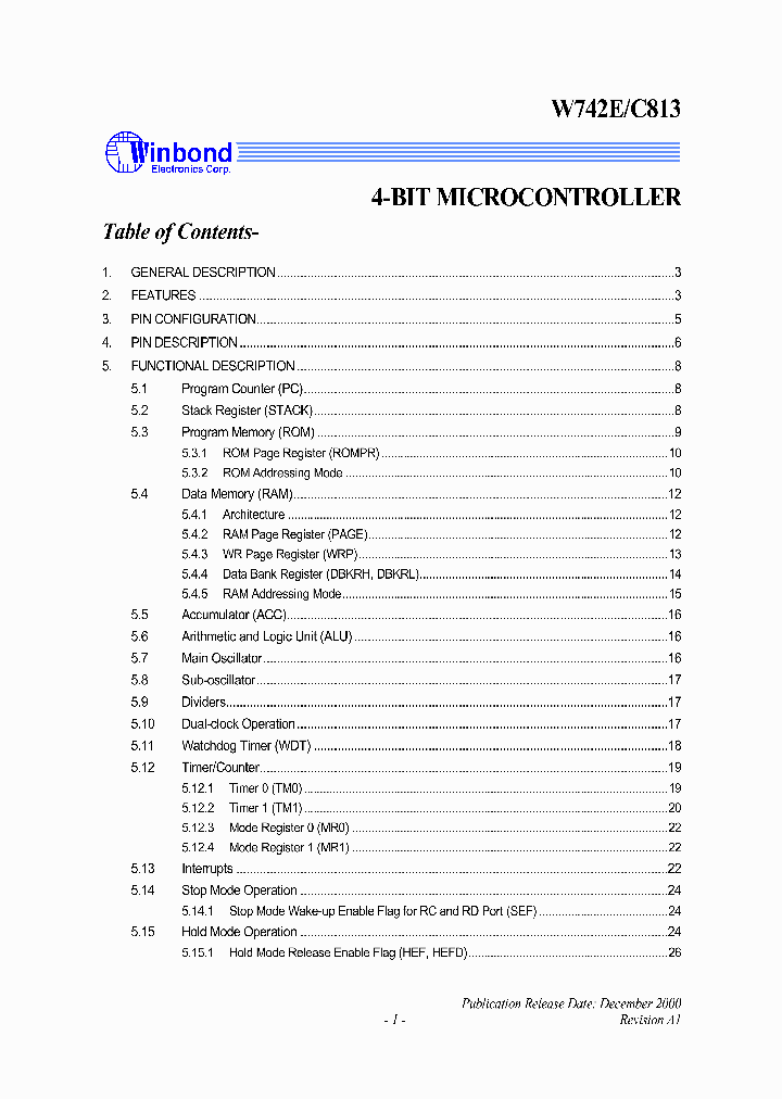 W742C813_52410.PDF Datasheet