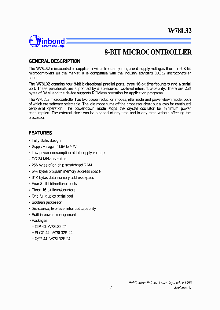 W78L32_52583.PDF Datasheet