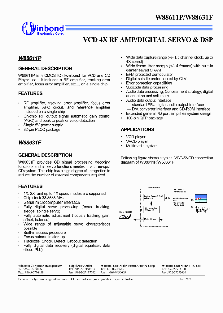 W88611P_52746.PDF Datasheet