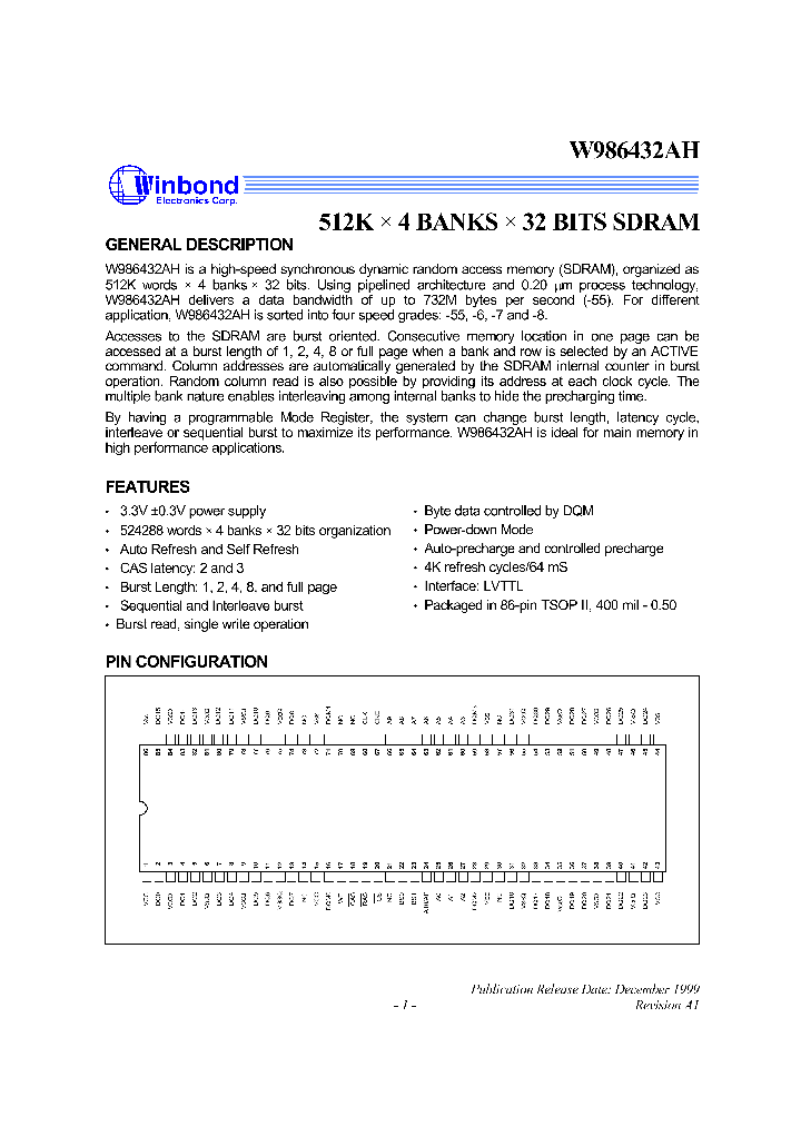 W986432AH_52908.PDF Datasheet