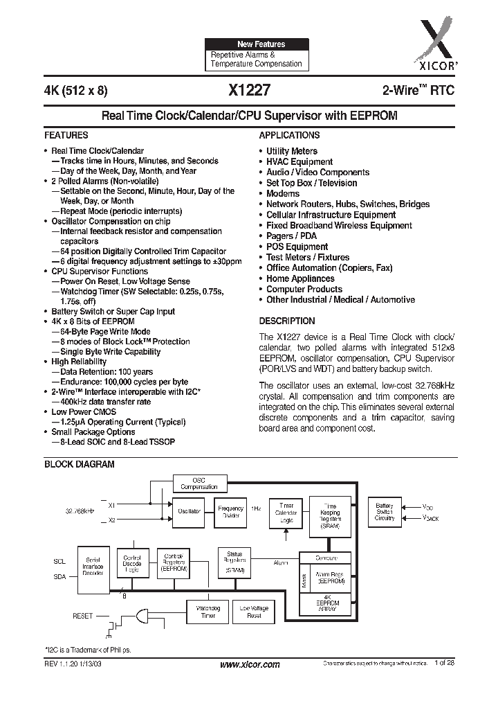 X1227S8_139181.PDF Datasheet