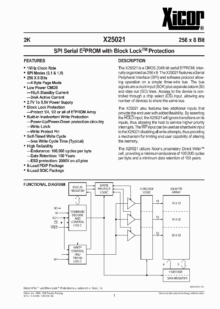 X25021_139958.PDF Datasheet