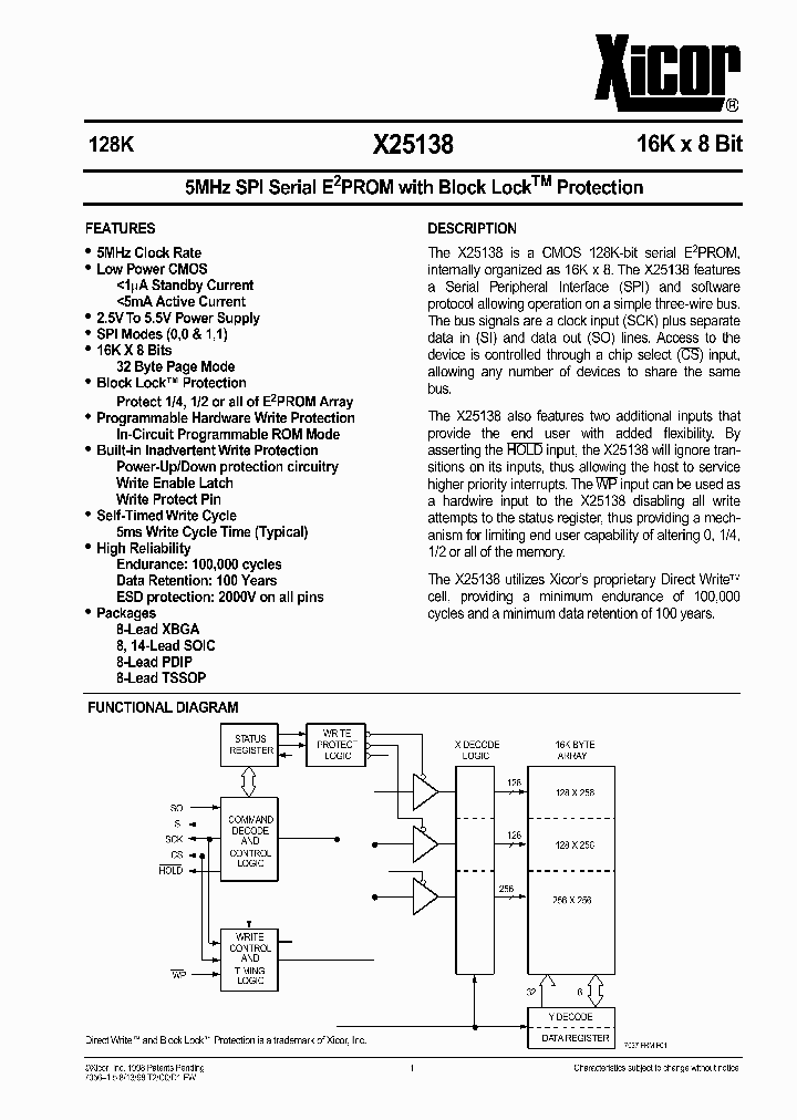 X25138_51408.PDF Datasheet