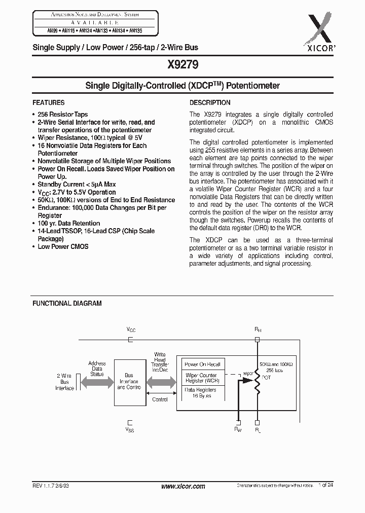 X9279_48790.PDF Datasheet