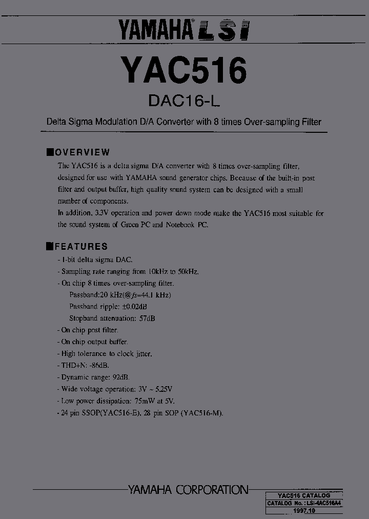 YAC516_37377.PDF Datasheet