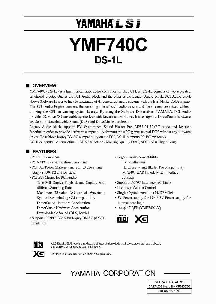 YMF740C_34956.PDF Datasheet