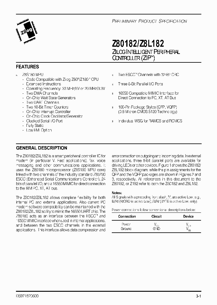 Z8L18220ASC_27538.PDF Datasheet