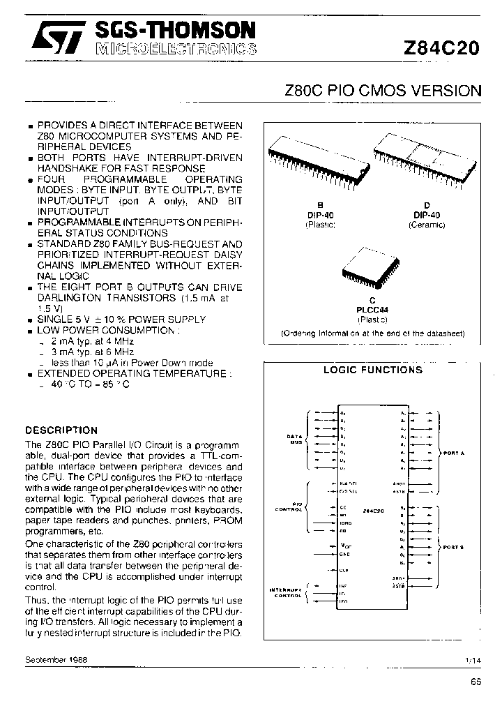 Z84C20AB6_31363.PDF Datasheet