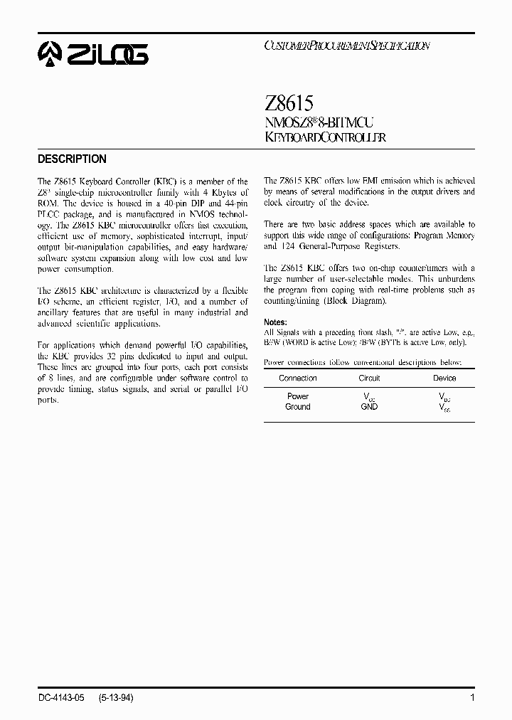 Z8615_162765.PDF Datasheet