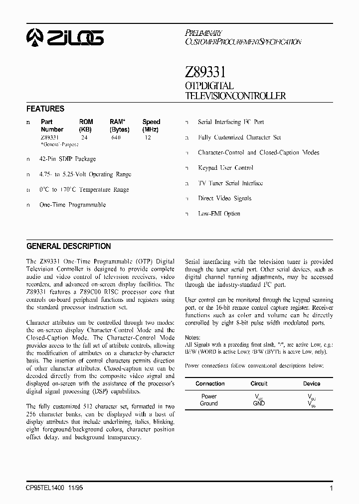 Z89331_27480.PDF Datasheet