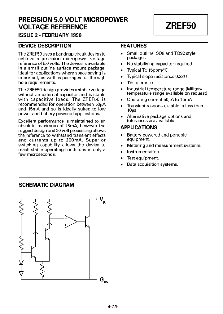 ZREF50_23086.PDF Datasheet