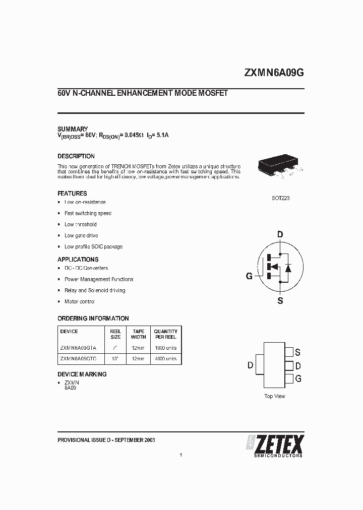 ZXMN6A09G_23146.PDF Datasheet