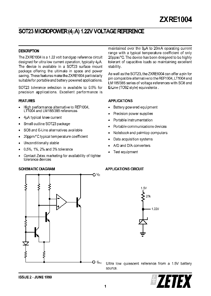 ZXRE1004FF_127897.PDF Datasheet