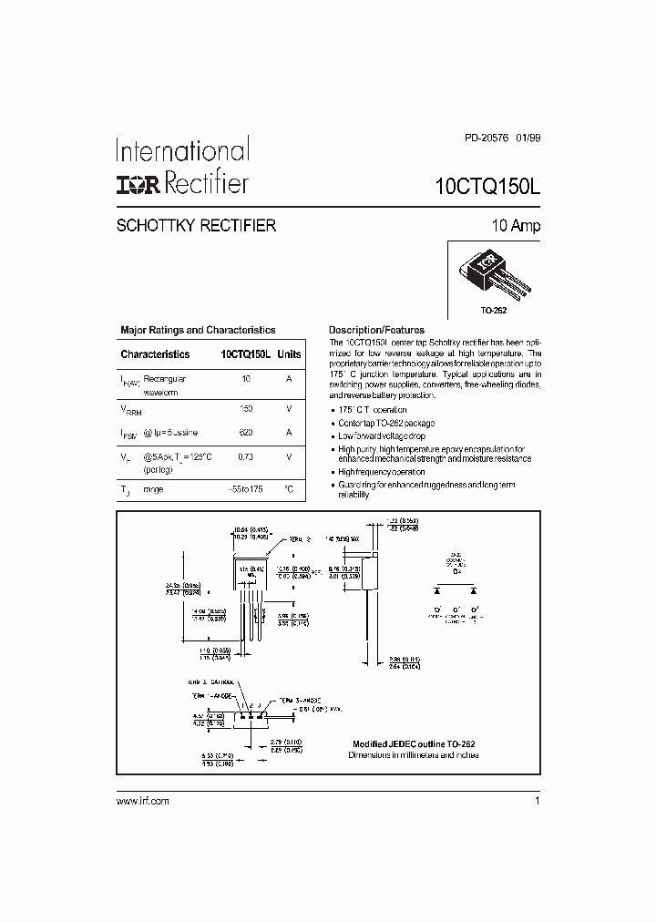 10CTQ150L_283115.PDF Datasheet