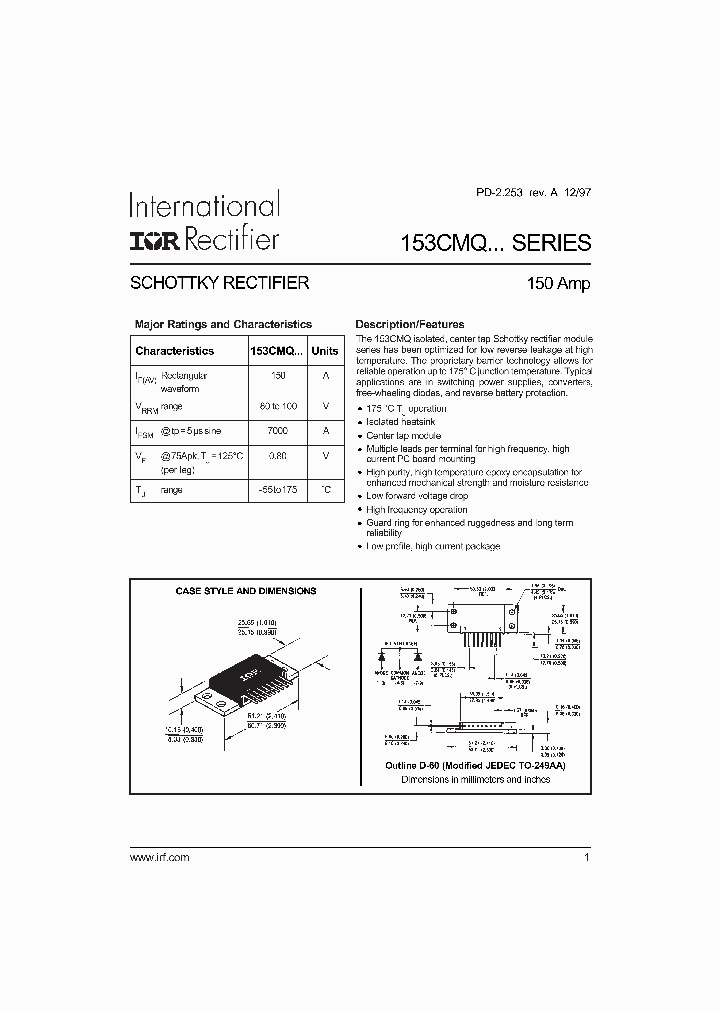 153CMQSERIES_292400.PDF Datasheet