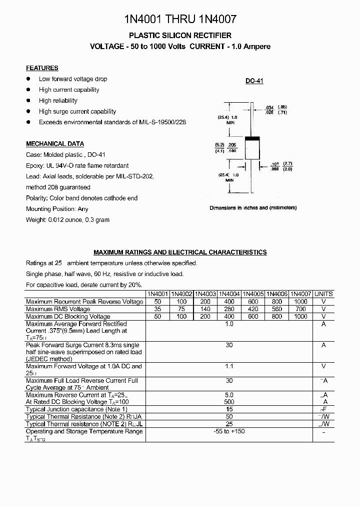 1N4002_261764.PDF Datasheet