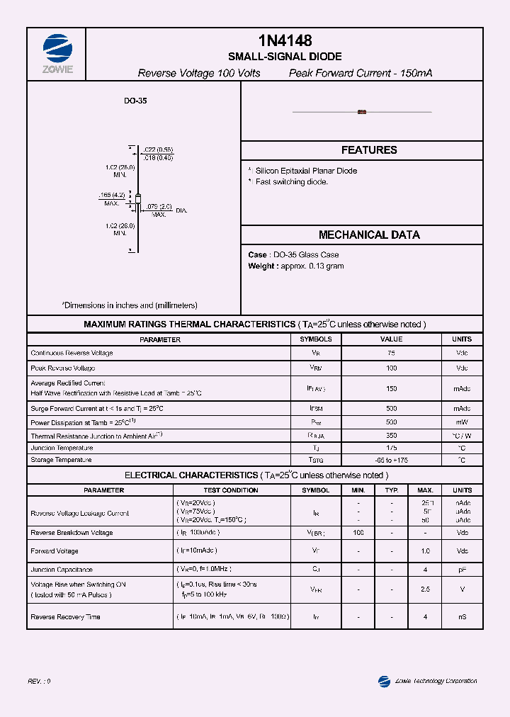 1N4148_264625.PDF Datasheet