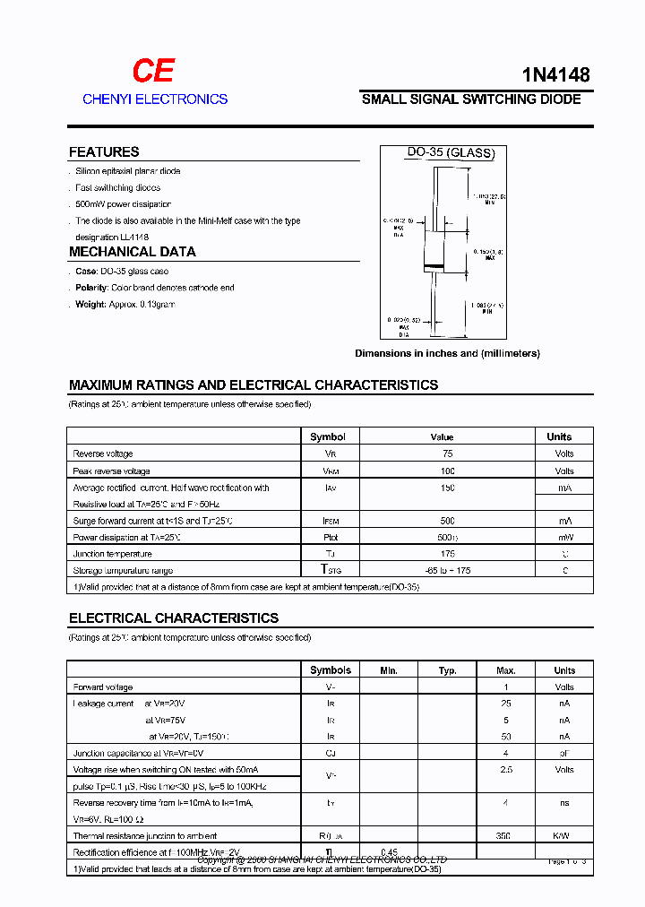 1N4148_264630.PDF Datasheet