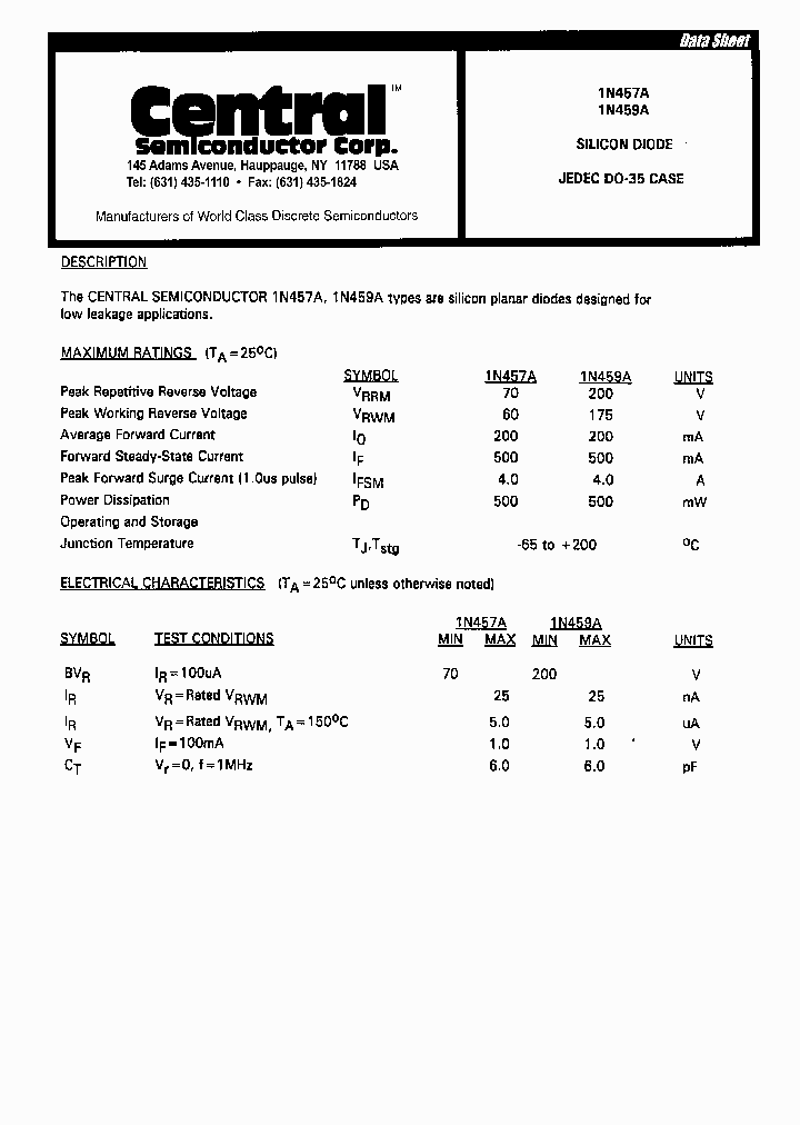 1N459A_283007.PDF Datasheet