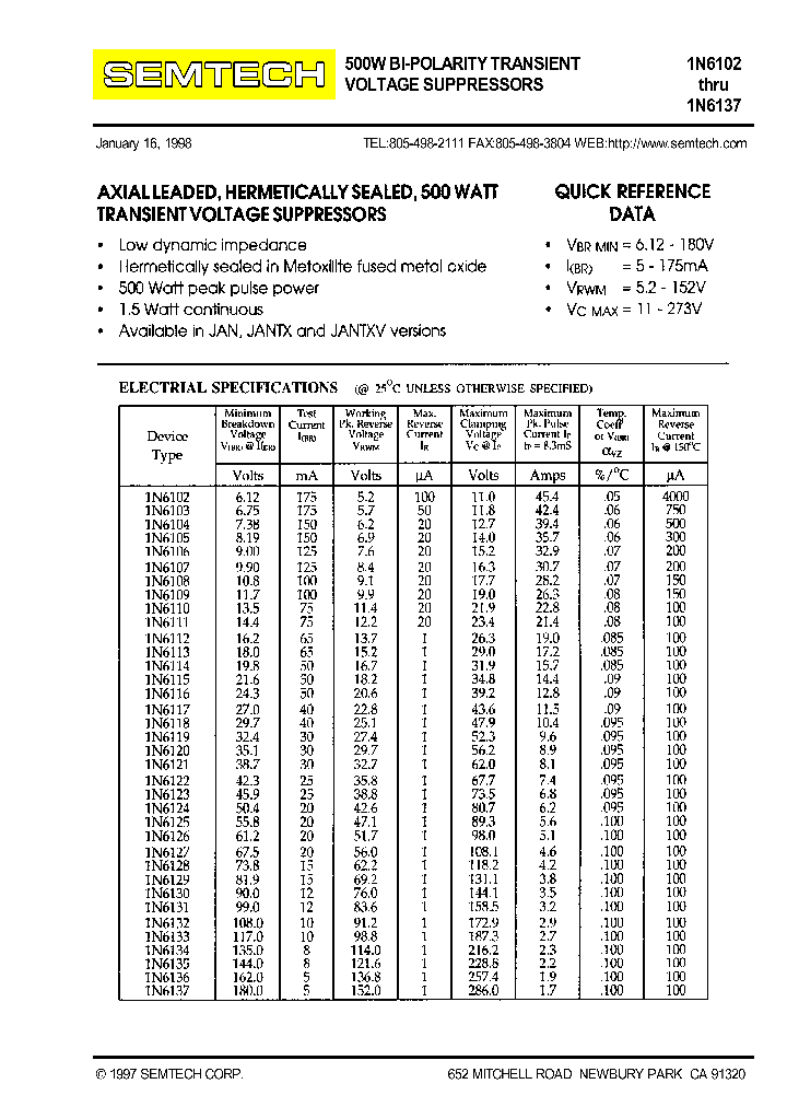 1N6110_290589.PDF Datasheet