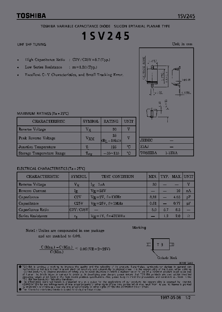 1SV245_243834.PDF Datasheet