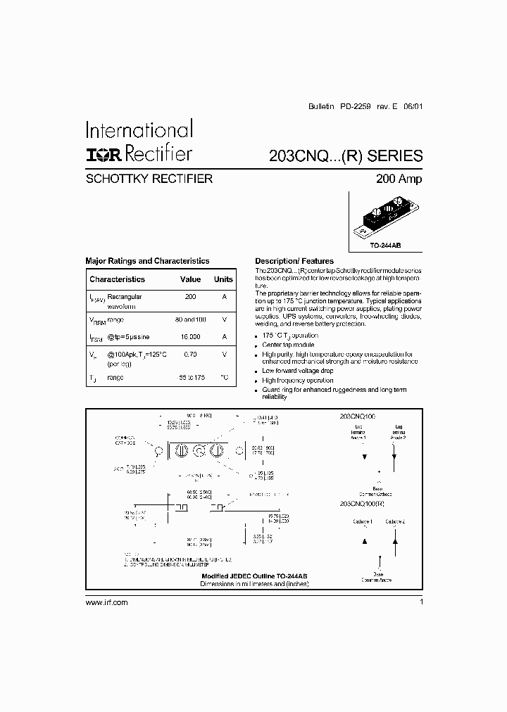 203CNQ100R_273949.PDF Datasheet