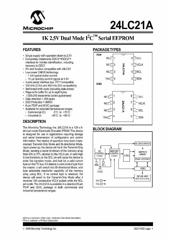 24LC21A_288275.PDF Datasheet