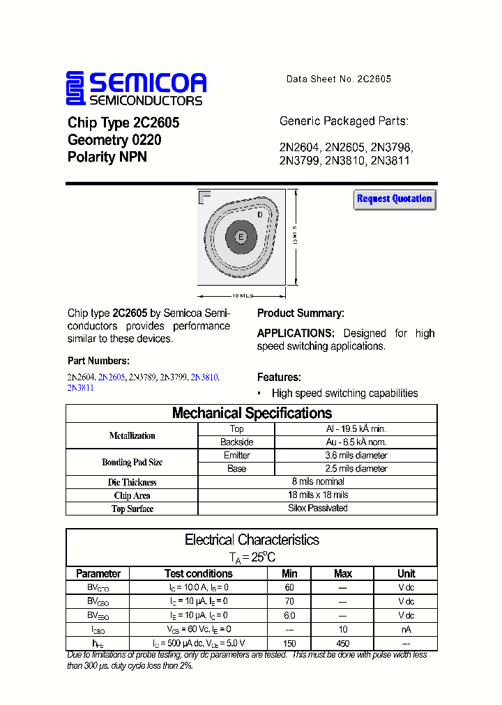 2N2605_279826.PDF Datasheet