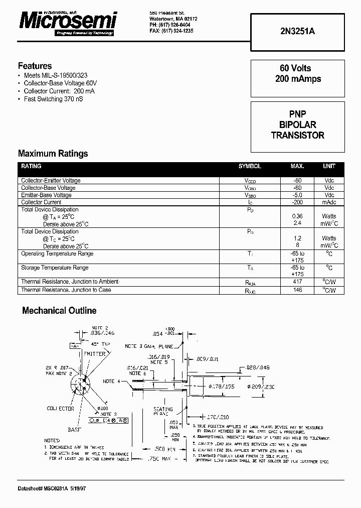2N3251_296664.PDF Datasheet