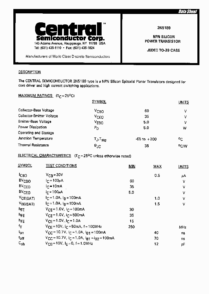 2N5189_254444.PDF Datasheet