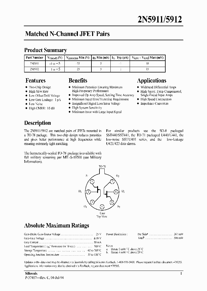 2N5911_294171.PDF Datasheet