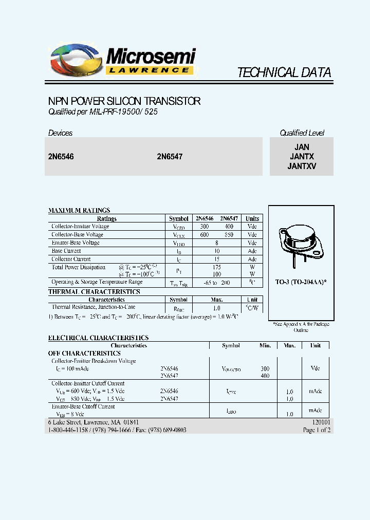 2N6546_241148.PDF Datasheet