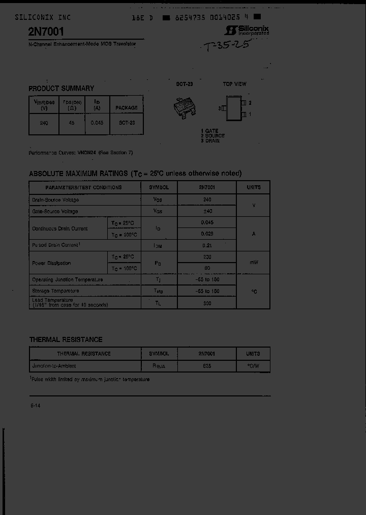 2N7001_200116.PDF Datasheet