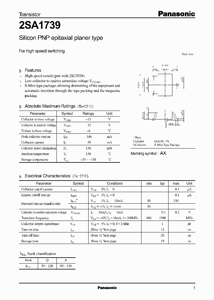 2SA1739_274994.PDF Datasheet